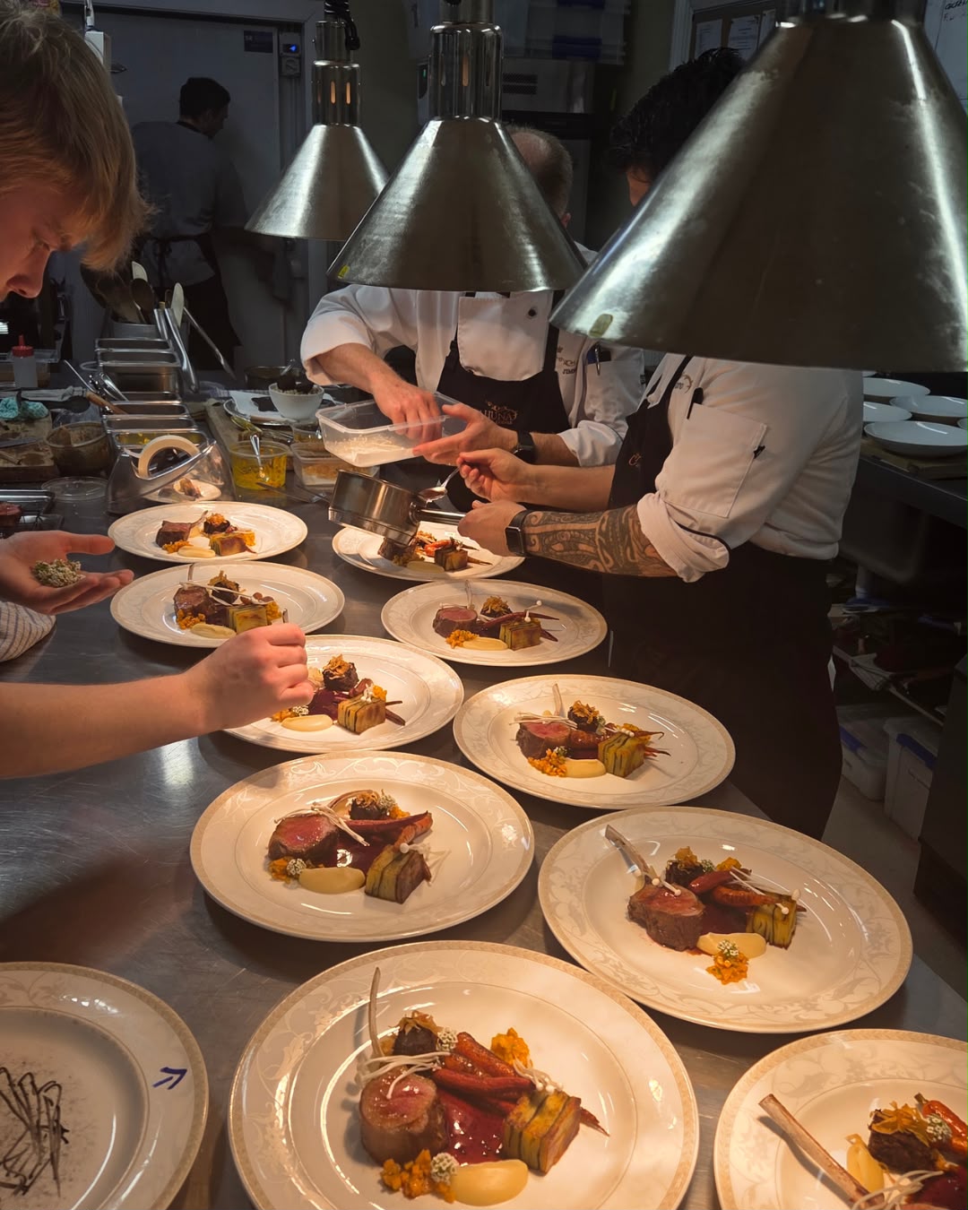 Jane Hosts an Exclusive Dinner at Otahuna Lodge
